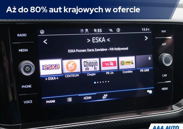 Volkswagen T-Cross cena 80000 przebieg: 38623, rok produkcji 2020 z Witnica małe 137